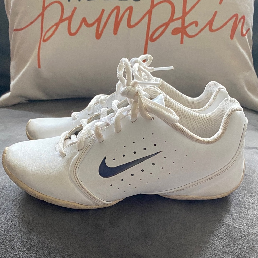 Nike White Cheer Sneakers